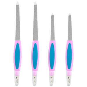New stainless steel pointed <b>nail</b> <b>file</b>, cuticle remover, manicure <b>file</b>, pedicure <b>nail</b> <b>file</b>, and manicure set - Product Image 5