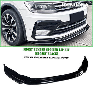 Kit de Alerón Delantero para <span class=keywords><strong>VW</strong></span> <span class=keywords><strong>Tiguan</strong></span> MK2 <span class=keywords><strong>R</strong></span> <span class=keywords><strong>Line</strong></span> 2017-2020 <span class=keywords><strong>2018</strong></span> Negro Brillante - Product Image 6