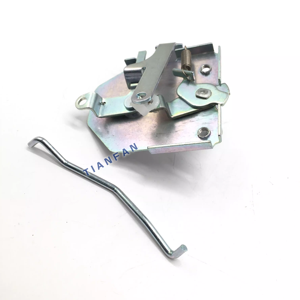 Graafmachineonderdelen Voor <span class=keywords><strong>Takeuchi</strong></span> 60/70/175/<span class=keywords><strong>150</strong></span>/160 Cabine Deurslot Montage Binnenhendel Buitenste Handgreep Slotblok Cilinderslot - Product Image 4