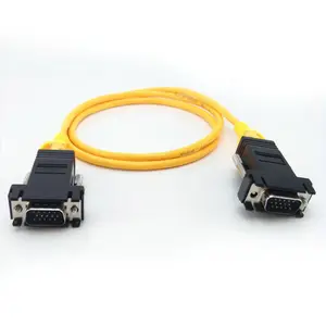 VGA SVGA至RJ45视频扩展器适配器HD15至5e类6 60英尺