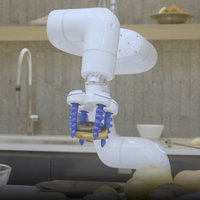 Mesin Robot Doosan E0509 Baru untuk Es Krim, Kopi, dan Makanan, Robot Penggoreng dan Pemasak dengan Lengan Robotik