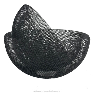 Küchen mode nach Hause Metalldraht Aufbewahrung körbe Obstkorb Schüssel - Product Image 4