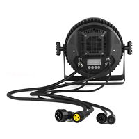 Projecteur LED COB 200W IP65 étanche, blanc chaud/froid, contrôle DMX512, pour éclairage mural de parcs à thème et scènes extérieures