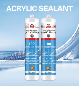 Mastic et mastic acrylique monocomposant imperméable et peignable pour fenêtres et portes, séchage rapide, pour peintres - Product Image 2