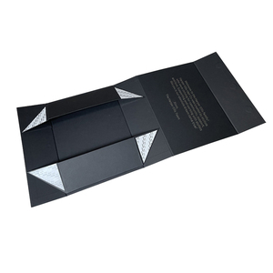 Decorative Cardboard Folding Paper Gift Box With Magnetic Lid Closure