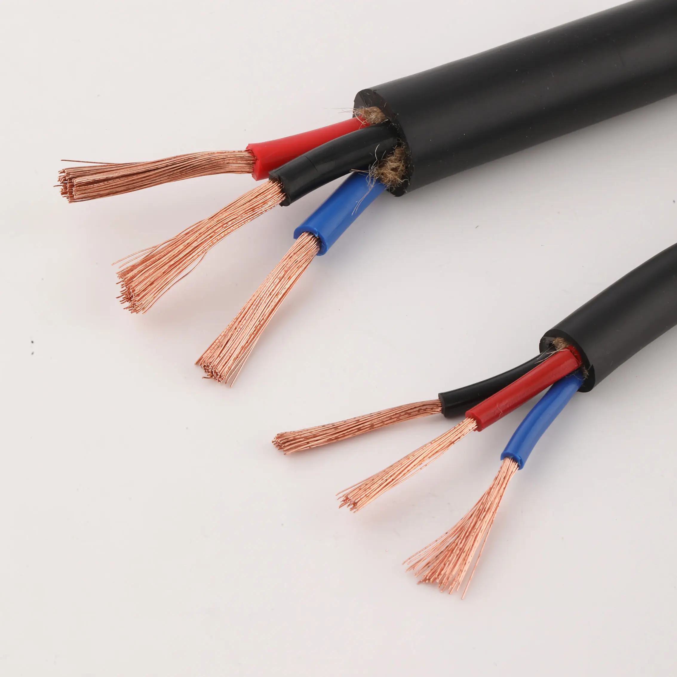 1.5mm2 2.5mm2 Rubber Cable For Industrial Plug/Usb C Rubber Cable High Quality Copper Conductor Electrical Wire For House Wiring