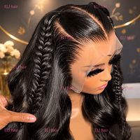 Perruques 13x6 en cheveux péruviens bruts lisses, sans colle, avec dentelle frontale HD transparente, perruques en cheveux péruviens vierges Remy ultra-lisses