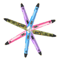 Inventively-Bolígrafo de dibujo artístico, dispositivo de impresión 3D de tres dimensiones, disponible en 5 colores, interactivo