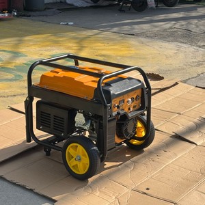 Sh5000 <b>Gasoline</b> <b>Generator</b> 23kW 4-Stroke Single Phase 110220V Outdoor Portable For Construction And Vending - Product Image 1