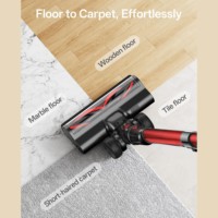 Aspirateur cyclonique sans sac H25 avec moteur sans balais et batterie pour usage domestique et automobile, certifié CB CE FCC ROHS