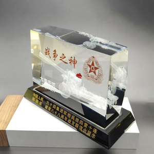 HotSelling exquisitas Medallas de cristal trofeos para premios adecuados para Art Exhs Music Comp Charity Evts - Product Image 3