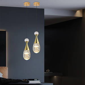 Factory Supply Blue Nordic Pendant Lighting Wedding Modern Luxury Crystal Glass Led Gold <b>Light</b> <b>Chandelier</b> - Product Image 1