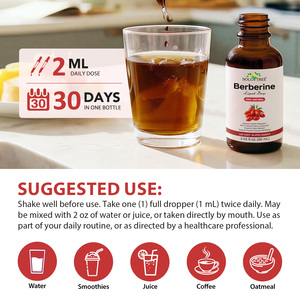 Private Label OEM 500mg Wilde Berberine HCL Tinctuur Supplementen Natuurlijke Biologische Ceylon Kaneel Berberine Vloeibare Druppels - Product Image 6