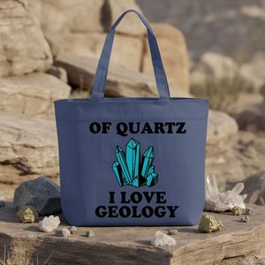 Custom Geology Science Popularization Event Gift Zipper Large <b>Canvas</b> <b>Tote</b> Bag Shoulder <b>Tote</b> Bag Casual Work Travel <b>Tote</b> - Product Image 1
