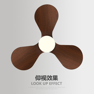 Ceiling Fan Light With Led Fixed Blade For Bedroom Study Small Size 5-10 Sqm Home Use - Product Image 3