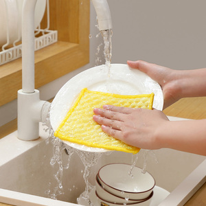 Chiffons à vaisselle en microfibre à motif ananas, super absorbants et anti-adhérents, serviettes de cuisine pour laver la vaisselle, les éviers et les comptoirs - Product Image 5