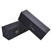 Caja de Regalo de Alta Gama para Vino, con Materiales Reciclados, para Botellas de Whisky, Vodka, Tequila y Vino