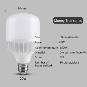<span class=keywords><strong>หลอด</strong></span>ไฟ LED อลูมิเนียม XSY สำหรับขายส่ง 100W E14/E27 6500K สำหรับสำนักงาน รับประกัน 5 ปี 50000 ชั่วโมง - Product Image 5