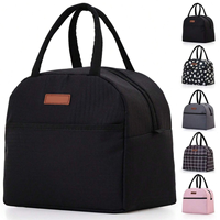 Sac à lunch chaud en polyester portable personnalisé glacière isolée étanche et réutilisable pour les pique-niques scolaires et les plages