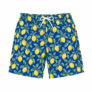 <b>Men's</b> Green Bermuda <b>Shorts</b> Elastic Waist Drawstring Mid Length Sporty Casual Summer Beachwear 100% Polyester Quick Dry - Product Image 4
