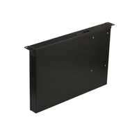 Boîtier de châssis en aluminium sur mesure Amplificateur de puissance 19 pouces 1U Fabrication de châssis de serveur en tôle