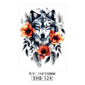 Tatuaje Temporal Personalizado para Hombre/Mujer, Diseño Religioso, Sexy y Moderno en Blanco y Negro para Cuerpo y Brazo, Duración <span class=keywords><strong>de</strong></span> 5-7 Días, Tinta <span class=keywords><strong>de</strong></span> Seda - Product Image 4