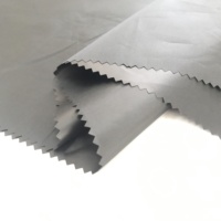 Tissu en taffetas de polyester 210T avec revêtement PU pour imperméable, vêtement WR WP 3000 mm