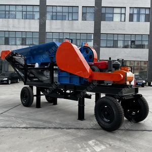 Nouveau produit Concasseur à mâchoires sur roues PE250*400 pour roche et pierre, concasseur de débris de construction, prix du concasseur de pierre chinois, concasseur de gravier - Product Image 2