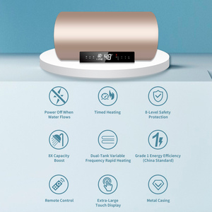 Ipx4 maison économe en énergie Storge Geyser salle de bain 50L 80L <span class=keywords><strong>100L</strong></span> <span class=keywords><strong>chauffe</strong></span>-<span class=keywords><strong>eau</strong></span> électrique pour douche hôtel RV ménage - Product Image 3