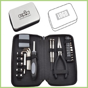 Bộ Dụng Cụ Gia Đình 25 Món Tại Nhà Máy Trung Quốc Bộ Dụng Cụ Mini Vỏ Kim Loại Quà Tặng - Product Image 3