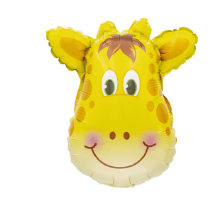 Palloncino a Forma di Giraffa in Alluminio 62,5cm, Ghirlanda a Forma di Squalo per Laurea, San Valentino, Halloween, Natale, Feste di Capodanno - Product Image 1