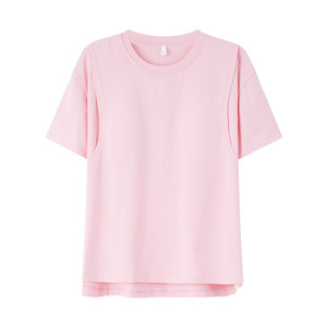 Haut d'allaitement en coton à manches courtes été mince édition coréenne vêtements de maison amples pyjamas pour femmes enceintes t-shirts post-partum - Product Image 4