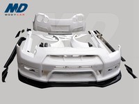 Kits de carrosserie large en fibre de carbone style VRS Ver 2014 pour Nissan GTR R35 2008-2016