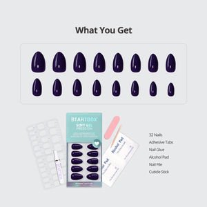 BTArtbox Gel Doux À La Main Artificielle <span class=keywords><strong>Faux</strong></span> <span class=keywords><strong>Ongles</strong></span> En Gros Court Rose Amande Plaine Couleur Unie Presse sur <span class=keywords><strong>Ongles</strong></span> pour L'été - Product Image 4