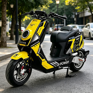 Moto électrique <span class=keywords><strong>Red</strong></span> <span class=keywords><strong>Bull</strong></span> PLUS, distance entre les roues avant et arrière étendue de 1455 mm, corps stable, conduite à haute vitesse sans oscillation - Product Image 4