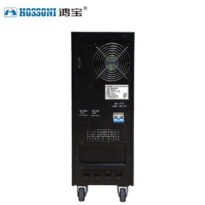 HOSSONI Alimentation sans interruption (ASI) de type en ligne à basse fréquence de haute qualité (UPS) HBW-2KVA/<span class=keywords><strong>2000VA</strong></span>, autonomie standard 10 min, batterie AGM - Product Image 2