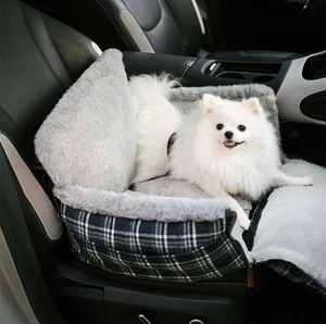 Sièges de voiture en peluche <span class=keywords><strong>pour</strong></span> chiens, portables, toutes saisons, universels, <span class=keywords><strong>pour</strong></span> chiens et chats, avec housses amovibles, lavables à la main, vente en gros - Product Image 6