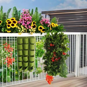 Bolsa de Cultivo Ecológica de Fieltro para Montar en la Pared, para Jardín Doméstico, Color Personalizado, para Plántulas, Flores y Plantas - Product Image 2
