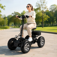 Nouvelle Trottinette Électrique Tout-Terrain 4x4 8000W 2026, Véhicule Électrique Pliable avec Guidon pour Tout-Terrain OEM ODM