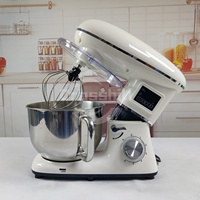 Appareils ménagers de cuisine Robot Aid Batteur à oeufs électrique Affichage Lcd Pâte à gâteau Mélangeur sur socle