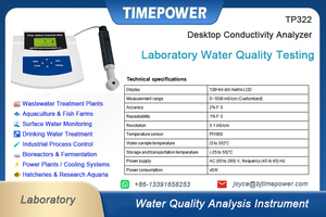 Ilaç biyokimyasal gıda endüstrileri laboratuvar testi için süper doğru musluk su kalitesi test iletkenlik analizörü - Product Image 5