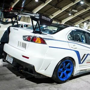 2009 VER VRS STIL HALB CARBON FASER BREITE KÖRPER KITS FÜR 2008-2015 MITSUBISHI EVOLUTION EVO 10 - Product Image 2