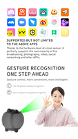 Portable 360 objet prise de vue intelligente Auto Face AI Rotation authentique suivi support de téléphone Portable