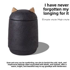 Urna Memorial Artesanal de Cimento Portland para Cinzas de Animais de Estimação (Cães e Gatos) - Proteção Ambiental e Suprimentos para Pets - Product Image 2