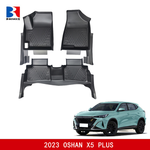 Factory Custom 5D TPE <b>Rubber</b> Eco-friendly Waterproof Anti Slip 5D Car <b>Floor</b> Mats 3 Pieces for Changan OSHAN X5 plus 2023+ - Product Image 2