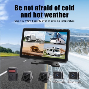 Kit Enregistreur Vidéo Mobile DVR <span class=keywords><strong>4</strong></span> Canaux BSD 4G pour Camion avec Écran 360° pour Système de Caméra de Recul de Voiture MDVR Sécurité - Product Image 2