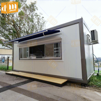 Conteneur Beach Club Café Supermarché Détachable Petite Maison 40Ft Flatpack Maisons Magasin de Conteneurs Portable Préfabriqué