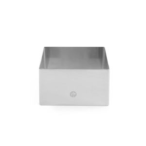 HENDI 81x81x(H)45mm Attrezzatura Commerciale per Panifici con Anello e Base Quadrata per Pressatura e Placcatura - Product Image 1