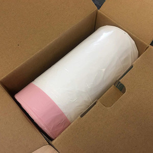 45x60 tek kullanımlık PE Shrink çanta rulo ev mutfak İpli depolama ile çöp torbası s ev çöp torbası - Product Image 5