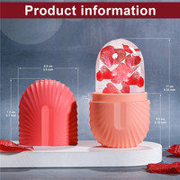 Outil de soin de la peau Cube de thérapie de massage Rétrécir les pores Cube de glace pour le visage Beauté du visage Rouleau de glace pour le visage et les yeux